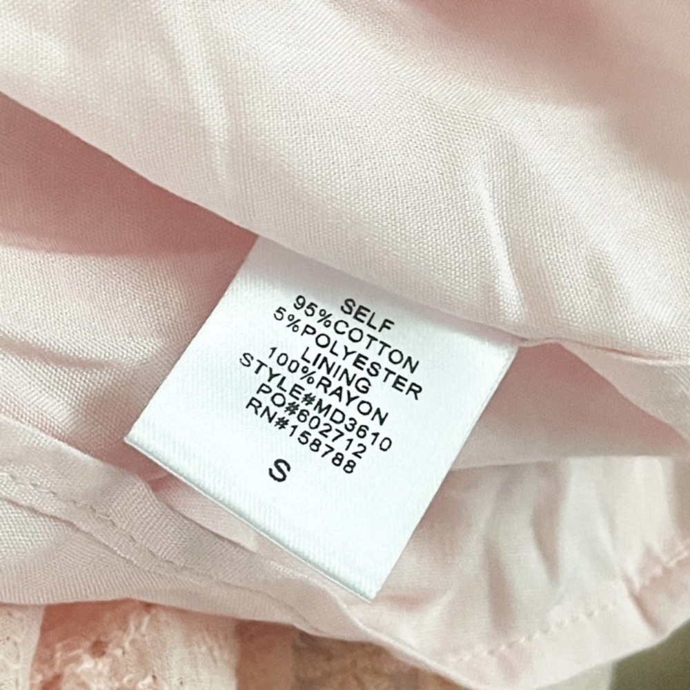 VICI Delilah Eyelet Cutout Maxi Dress Peach Pink Small S NWT boho romantic - Picture 2 of 16